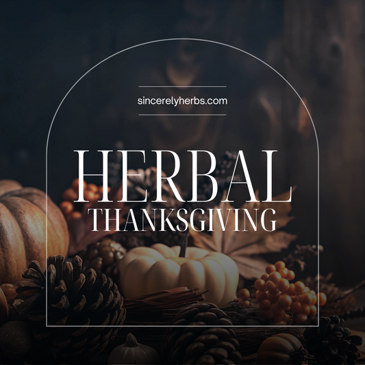 Herbs at the Thanksgiving Table