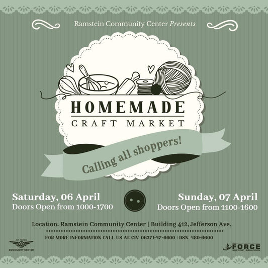 Homemade Craft Market Event!!