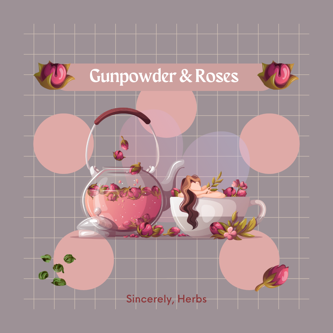 Unveil the Mystique of Gunpowder & Roses Tea: A Bold Fusion of Tradition and Elegance