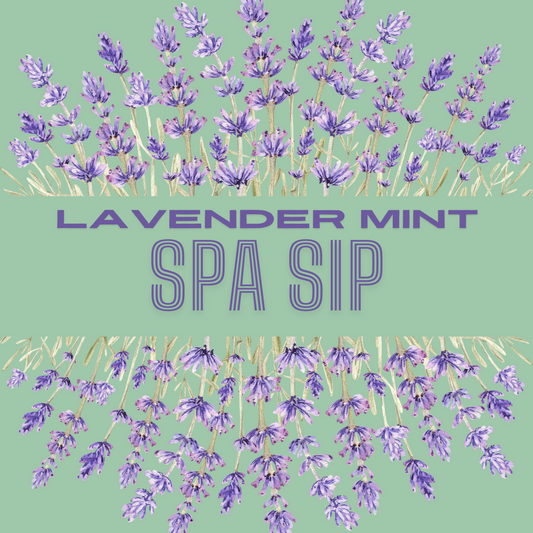 Lavender Mint Spa Sip: A Soothing Retreat in Every Cup