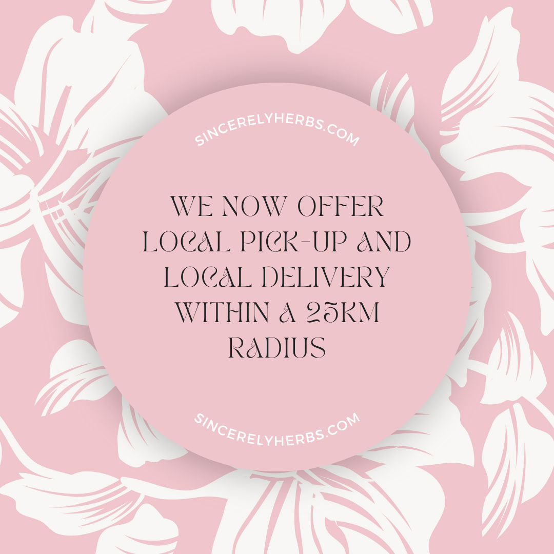 Local Delivery & Pick-Up Now Available!!